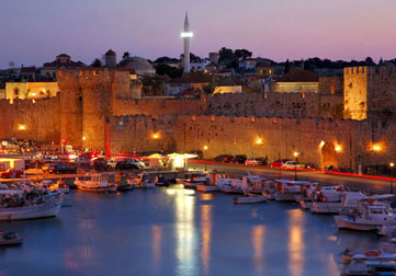 Rhodes By Night